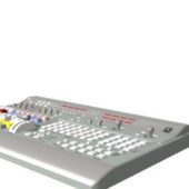 Electronic Audio Mixing Console