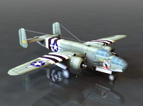 B25 Bomber Aircraft