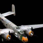 B-25 Mitchell Bomber Aircraft