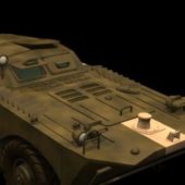 Military Brdm-1 Armored Scout Car