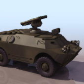 Military Brdm-3 Anti-tank Vehicle