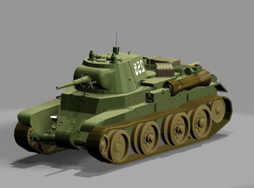 Bt7 Tank Weapon