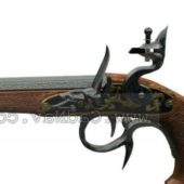 Military Buccan Flintlock Pistol