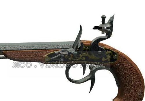 Military Buccan Flintlock Pistol