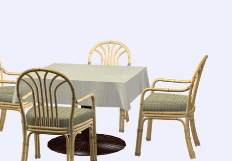 Bamboo Furniture Dining Sets