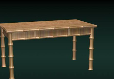 Bamboo Furniture Dining Table