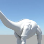 Barapasaurus Dinosaur Lowpoly Animal
