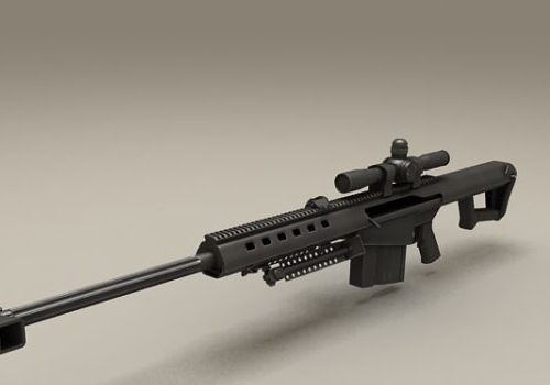 M107 Sniper Rifle Gun