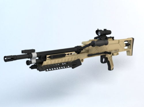 Barrett M240lw Gun