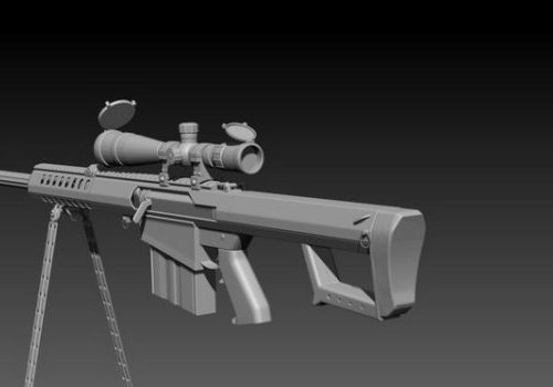 Barrett Gun M82a1 Sniper Rifle
