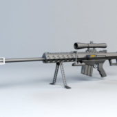Barrett Sniper Rifle Gun