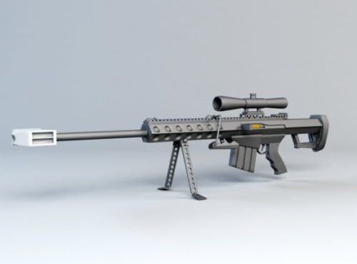Barrett Sniper Rifle Gun