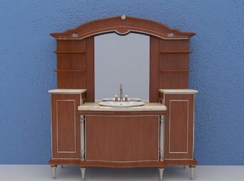 Bathroom Furniture Vanity With Hutch