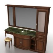 Bathroom Vanity Furniture Classic Style