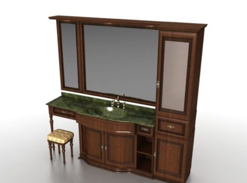 Bathroom Vanity Furniture Classic Style