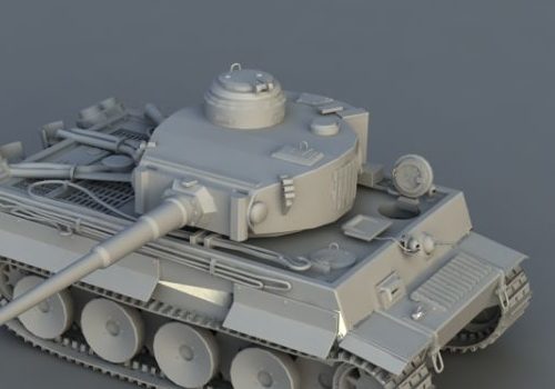 German Military Battle Tank