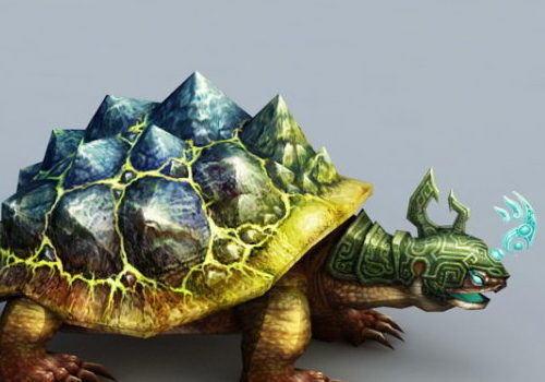 Game Battle Turtle Character