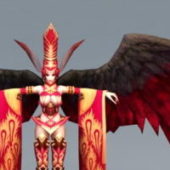 Beautiful Character Warrior Angel