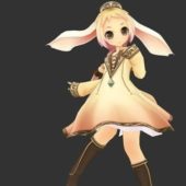 Little Elf Girl Anime Girl Character Characters