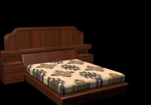 Home Furniture Bed Nightstands