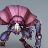Beetle Monster Cartoon Character