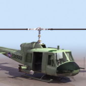 Bell Uh-1d Passenger Transport Helicopter