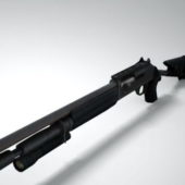 Military Benelli M4 Super 90 Shotgun
