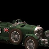 Classic Bentley Sports Car