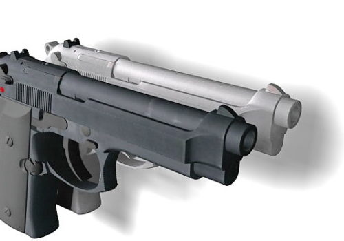 Military Beretta 92 Pistol Gun