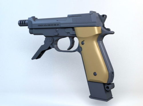 Beretta Machine Pistol Gun