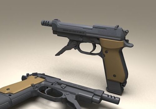 Beretta 93r Pistol Gun