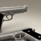 Beretta 9mm Pistol Gun