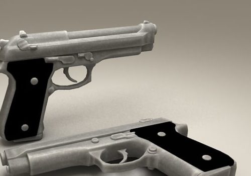 Beretta 9mm Pistol Gun