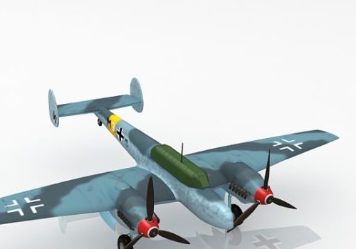 Vintage Aircraft Bf 110 Heavy Fighter