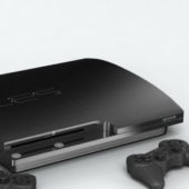 Electronic Black Playstation 3 Console