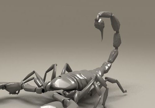 Black Robot Scorpion | Animals