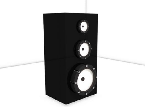 Black Speaker Audio