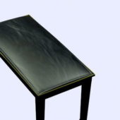 Furniture Black Bench Stool