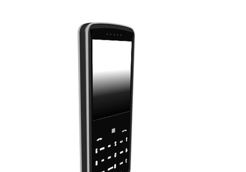 Black Cell Phone Design