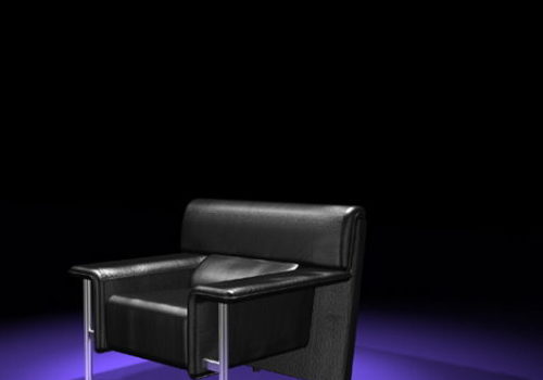 Black Leather Furniture Modern Chair