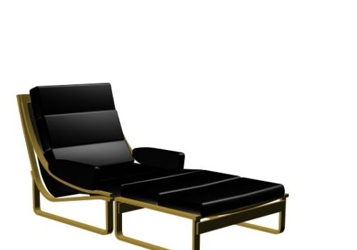 Black Lounge Chair | Furniture