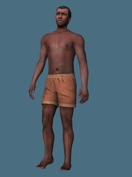 Black Man In Boxer Briefs | Characters