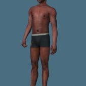 Black Man In Swimwear | Characters