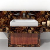 Marble Bathroom Vanity Furniture