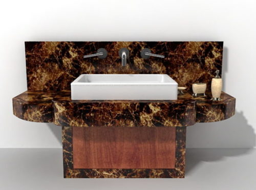 Marble Bathroom Vanity Furniture