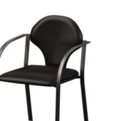 Black Iron Office Chair