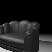 Black Leather Sofa Chair Design