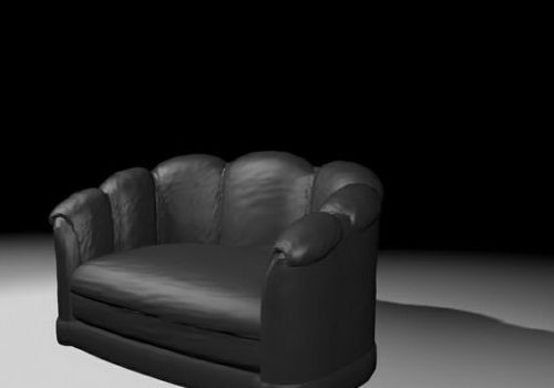 Black Leather Sofa Chair Design