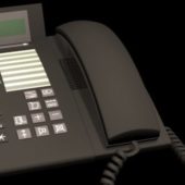 Vintage Black Telephone V1