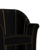 Black Furniture Tub Chair